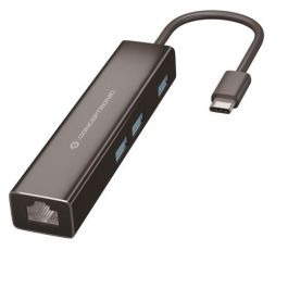 Conceptronic Adaptador Usb-C A Gigabit Ethernet Rj45 Con Hub Usb 3.0 3 Puertos Precio: 26.49999946. SKU: S8425873