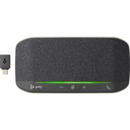 Poly Sync 10 Speakerphone USB-A USB-C para Conferencias con Audio HD y Cancelación de Ruido para Zoom/Teams IP64