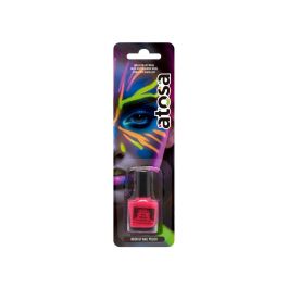 Pintauñas Neon Glow In The Dark Rosa, esmalte fluorescente bajo luz UV para fiestas y disfraces Precio: 1.49999949. SKU: S1131397