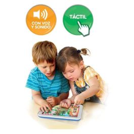 Juego educa touch táctil con 4 cuenta cuentos y 12 láminas de actividades