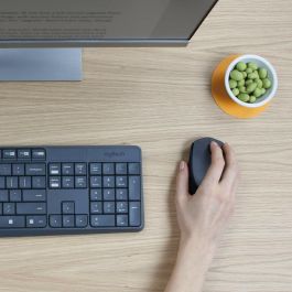 Logitech MK235 Teclado y Mouse Wireless Portugués - Duración de Pilas Prolongada, Tecnología Inalámbrica Fiable Logitech MK235 Teclado y Mouse Wireless Portugués - Duración de Pilas Prolongada, Tecnología Inalámbrica Fiable