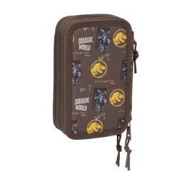 Safta Plumier Escolar Triple Cremallera 37 Piezas Jurassic World 195x125x55 mm