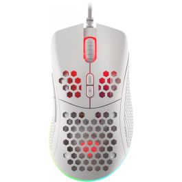 GENESIS Krypton 555 Ratón Gaming Óptico Ultraligero 8000 DPI, 7 Botones Programables, RGB, Ergonómico, USB, Blanco Precio: 28.49999999. SKU: S5615224