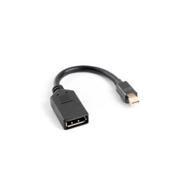 Lanberg AD-0003-BK Cable Mini DisplayPort a DisplayPort 0,12 m Negro Precio: 9.5000004. SKU: S5605107