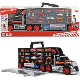 Dickie Toys Transportador de Coche 62cm con Asa – Maleta para 42 Vehículos en 5 Niveles, Incluye 7 Coches y 1 Helicóptero Precio: 40.79000024. SKU: B1H9NQXFKE
