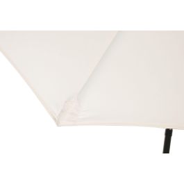 DKD Home Decor Parasol para Terraza y Jardín Marfil 265 x 250 x 265 cm