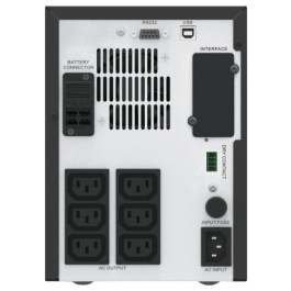 APC Easy UPS SMV sistema de alimentación ininterrumpida (UPS) Línea interactiva 1,5 kVA 1050 W 6 salidas AC