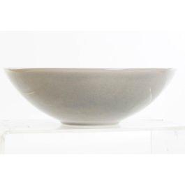 DKD Home Decor Plato Gres Moderno Marrón Verde Colección Greature 2 Apto Microondas Lavavajillas 23x7.3x23cm Set 12 Unidades