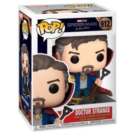 FUNKO Figura POP Marvel: Spider-Man No Way Home - Doctor Strange de Vinilo 9cm