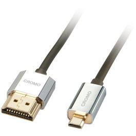 Lindy Cable HDMI a Micro HDMI CROMO Slim de Alta Velocidad con Ethernet, Contactos Oro, 2m Precio: 22.79000031. SKU: B17JE8HNPF