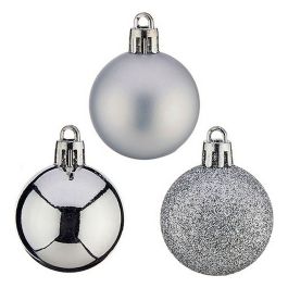 Bolas de Navidad Ø 4 cm Plateado PVC 12 x 8 x 8 cm 8 x 8 x 12 cm Precio: 1.68999974. SKU: B1AVNKZ8RH