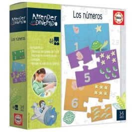 Juego aprender es divertido los números con 40 piezas encajables Juego aprender es divertido los números con 40 piezas encajables