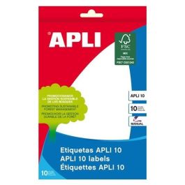 Apli Etiquetas Adhesivas 105x149 mm Escritura Manual C-Romos 1 X 10H Blanco Precio: 1.49999949. SKU: S8426483