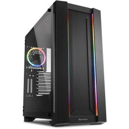 Sharkoon Elite Shark CA200M Caja PC ATX/E-ATX con Cristal Templado Negro