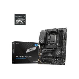 MSI PRO B760-P DDR4 II Placa Base ATX Intel B760 LGA 1700 para Intel Core Celeron Pentium Gold DDR4 hasta 128GB MSI PRO B760-P DDR4 II Placa Base ATX Intel B760 LGA 1700 para Intel Core Celeron Pentium Gold DDR4 hasta 128GB Precio: 122.49999949. SKU: B1966XLZTD