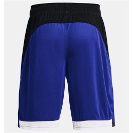Pantalón Corto Deportivo Under Armour Baseline Azul Hombre