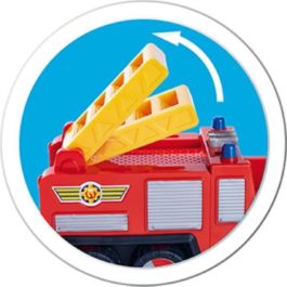Mini vehículo Sam el Bombero - SILVERTORN - Camión Júpiter - Figura articulada incluida - A partir de 3 años Mini vehículo Sam el Bombero - SILVERTORN - Camión Júpiter - Figura articulada incluida - A partir de 3 años