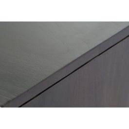 Mueble de TV DKD Home Decor 140 x 40 x 55 cm Negro Metal Acacia