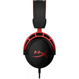 HP Cloud Alpha Auriculares Gaming Diadema Over-Ear Inalámbrico Negro Rojo para PC PS5 PS4 Xbox Switch Mobile 1337Hz 298g