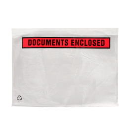 Q-connect Sobre Autoadhesivo Portadocumentos 113x100 mm Sin Ventana Paquete 100 Unidades