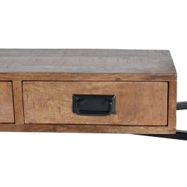Giner y Colomer Consola Industrial Madera de Mango y Metal 77x110x35 cm