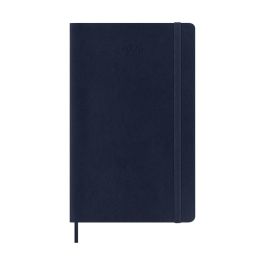 Moleskine DSB2012WN3Y26 Agenda 2026 12 Meses Semanal L Tapa Blanda (13 x 21 cm) Azul Zafiro