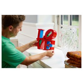 LEGO 31214 Art LOVE Set de Construcción para Adultos - Decoración y Regalo para Parejas