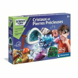 CLEMENTONI Science & Game - Cristales y piedras preciosas - Juego científico