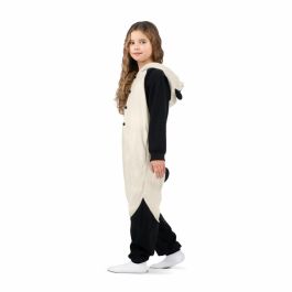 Disfraz infantil oso panda talla unica 9-13 años (kigurumi con capucha y cola)