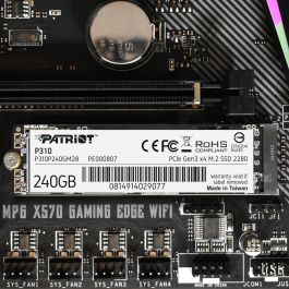Patriot P310 240 GB M.2 NVMe SSD (PCIe 3.0 x4) para PC/Portátil, 1700 MB/s Lectura, 1000 MB/s Escritura