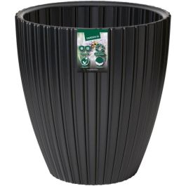 Garden Id GAR5410527161828 Maceta Fancy para Jardín, Balcón e Interior - 40 x 42 cm - Color Negro