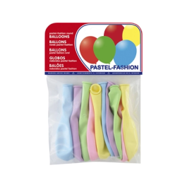 Globo 100% Latex Biodegradable Pastel Claro Colores Surtidos Bolsa 10 Unidades 15x160x120 mm Precio: 0.95000004. SKU: B19RCV5PEQ