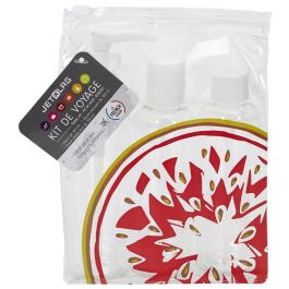 Jet Lag Kit Viaje Neceser 3 Frascos Reutilizables 100 ml Precio: 2.50000036. SKU: B15GP42VFL