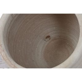 DKD Home Decor Ánfora Jerba Mediterránea de Terracota Crudo Hecha a Mano con 4 Asas 45x38x45 cm Set de 3 DKD Home Decor Ánfora Jerba Mediterránea de Terracota Crudo Hecha a Mano con 4 Asas 45x38x45 cm Set de 3