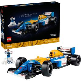 Lego FW14B Icons Set de Construcción Williams Racing Coche de Carreras Nigel Mansell para Adultos 18+
