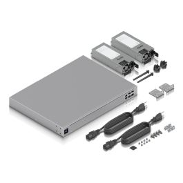 Ubiquiti EFG Gateway Empresarial Gris Montaje en Rack 2000 MHz 16 GB RAM 23500 Mbit/s Firewall 2 Puertos SFP+ Administracion Web