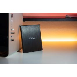 Verbatim Grabadora Externa CD/DVD Slim USB-C Negra