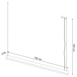Lámpara Colgante PINNE 150 [SOL-TH.083]