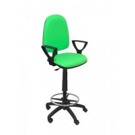 Taburete Piqueras Y Crespo Ayna Brazos Fijos Ergonomico Mecanismo De Contacto Permanente Regulable En Altura Y Aro Reposapies Asiento Y Respaldo Tapizados Bali Verde Pistacho Precio: 219.98999957. SKU: S5702391