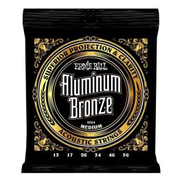 Ernie Ball Juego Cuerdas Guitarra Acústica Aluminum Bronze Medium 13-56 Precio: 13.78999974. SKU: B12T9WNN25