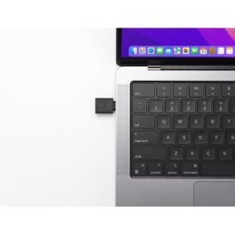 Kensington CA1010 Adaptador USB-C a USB-A M/F para Conectar Dispositivos Antiguos a Nuevos, Datos 5Gbps y Carga Rápida 3A