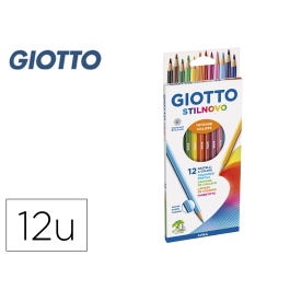 Giotto Lápices de Colores Stilnovo Caja de Cartón 12 Colores Mina 3,3 mm Precio: 38.59000002. SKU: B1DXF3BQ82