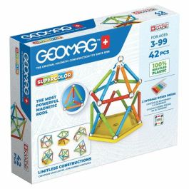 Geomag GEO0871772003830 Super Color Reciclado 42 piezas multicolor