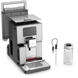 Krups EA 877 D Intuition Experience+ Máquina espresso, 3L, Granos de café, Molinillo, 15 bar, 1550W, Negro, Acero