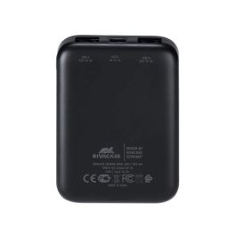Rivacase Va2006 Powerbank 5000mAh Ultracompacta con USB-C y USB-A 10W Negro Rivacase Va2006 Powerbank 5000mAh Ultracompacta con USB-C y USB-A 10W Negro