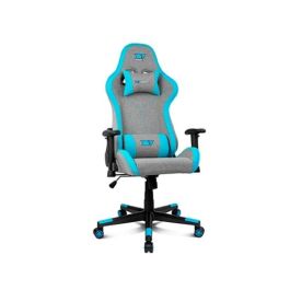 DRIFT DR90 PRO Silla Gamer para PC, Asiento Acolchado, Reposabrazos 2D, Respaldo Reclinable, Color Azul y Gris Precio: 152.50000018. SKU: S7822617