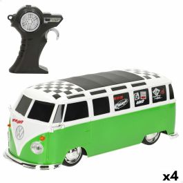 Coche Radio Control Volkswagen COMBI 20 x 8 x 9 cm (4 Unidades) Coche Radio Control Volkswagen COMBI 20 x 8 x 9 cm (4 Unidades)
