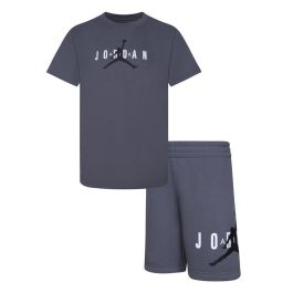 Conjunto Deportivo para Niños Nike Jordan Gris