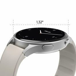 HAMA Reloj Pulsera Smartwatch 8900 1,32" Plata/Beige