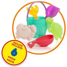 Carro playa con asa plegable y zona para construir. incluye accesorios de playa. incluye 6 piezas. Carro playa con asa plegable y zona para construir. incluye accesorios de playa. incluye 6 piezas.